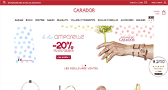 Desktop Screenshot of bijouterie-carador.com